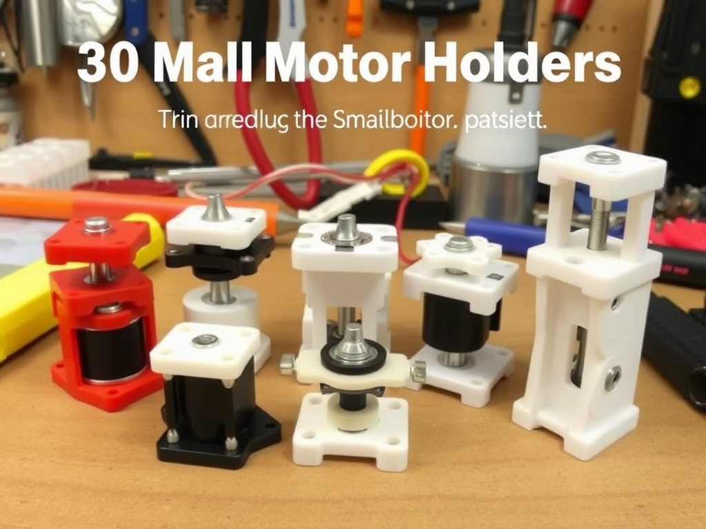 3d printed small motor holders